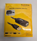 DeLOCK USB 2.0 Verlängerungkabel 15m Aktiv Signalverstärker