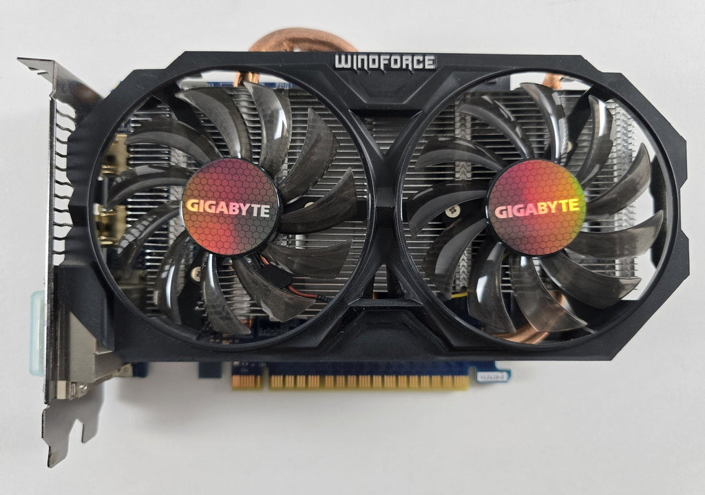 Gigabyte GeForce GTX 750 Ti OC 2GB GDDR5 WINDFORCE PCIe Grafikkarte #G5