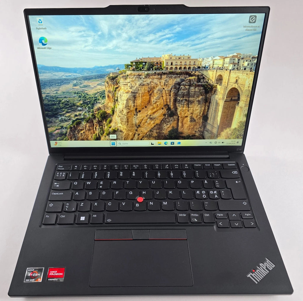 Lenovo ThinkPad E14 Gen5 AMD Ryzen 5 7430U 8GB RAM 256GB QWERTY (DK) – SKU L7