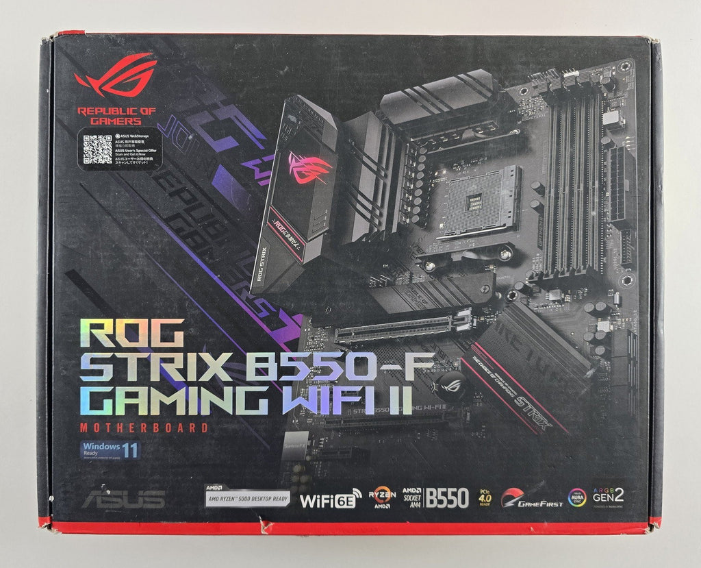 ASUS ROG Strix B550-F Gaming WIFI II Mainboard AM4 ATX DDR4 OVP DEFEKT #B98