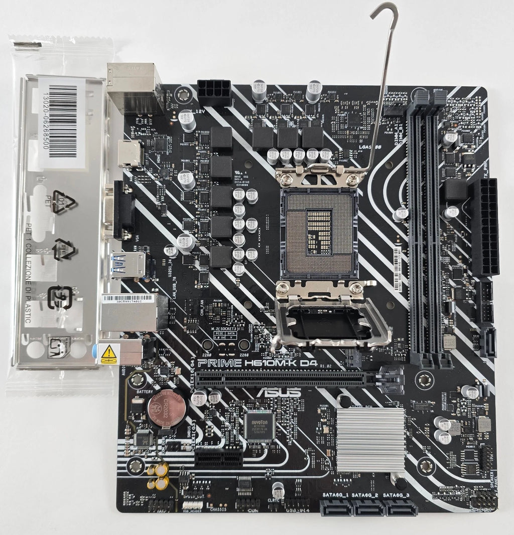 ASUS Prime H610M-K D4 Mainboard Intel Sockel 1700 Intel M.2 DDR4 Wie neu #MB71