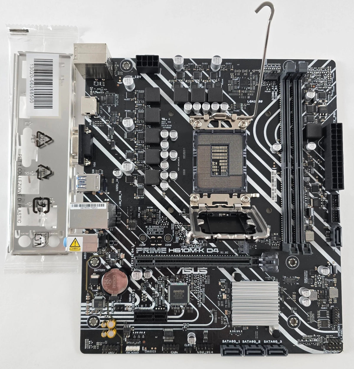 ASUS Prime H610M-K D4 Mainboard Intel Sockel 1700 Intel M.2 DDR4 Wie neu #MB71