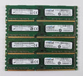 32GB (4x8GB) 1600MHz DDR3 Crucial Micron RAM 240pin 2Rx8 PC3-12800U