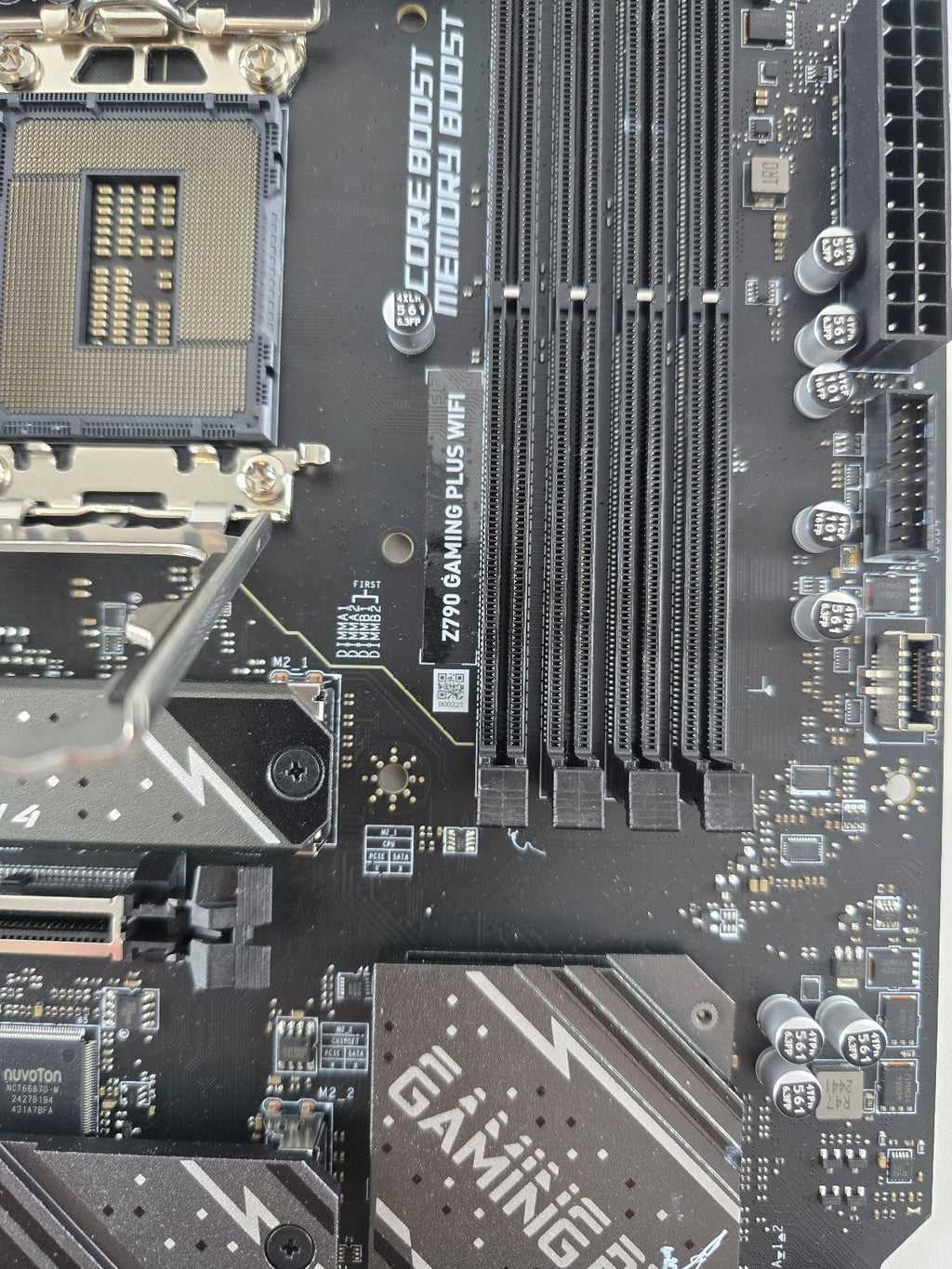 MSI Z790 Gaming Plus WiFi ATX-Mainboard DDR5 Sockel LGA 1700 Defekt #MB30