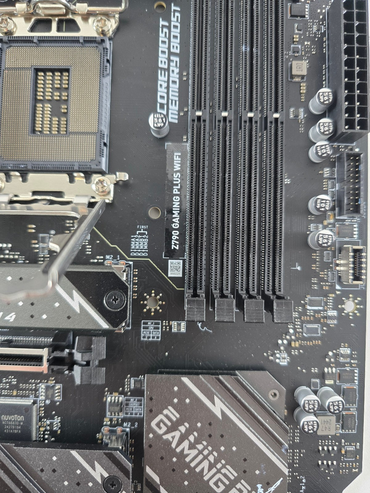 MSI Z790 Gaming Plus WiFi ATX-Mainboard DDR5 Sockel LGA 1700 Defekt #MB30