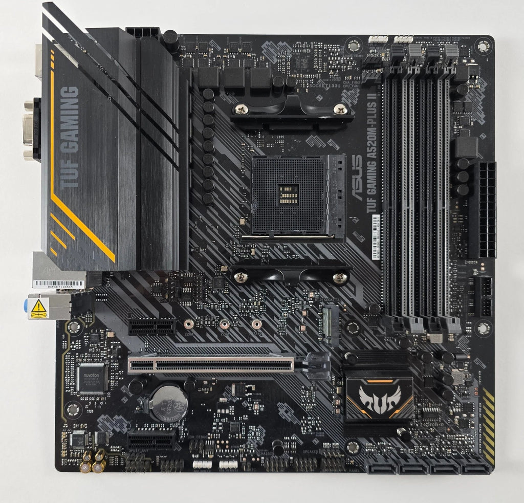 ASUS TUF GAMING A520M-PLUS II mATX Mainboard Sockel AM4 DP/HDMI/USB-C #MB74