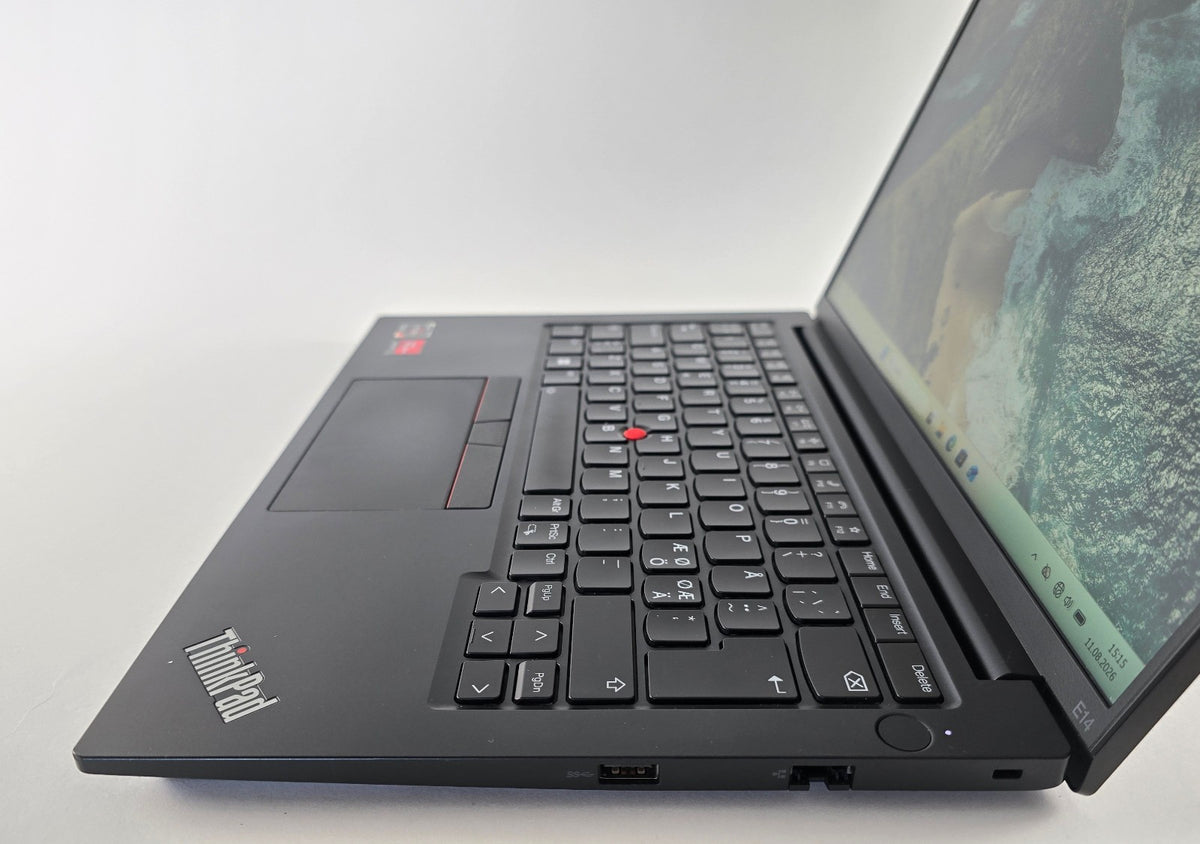 Lenovo ThinkPad E14 Gen5 AMD Ryzen 5 7430U 8GB RAM 256GB QWERTY (DK) – SKU NB2