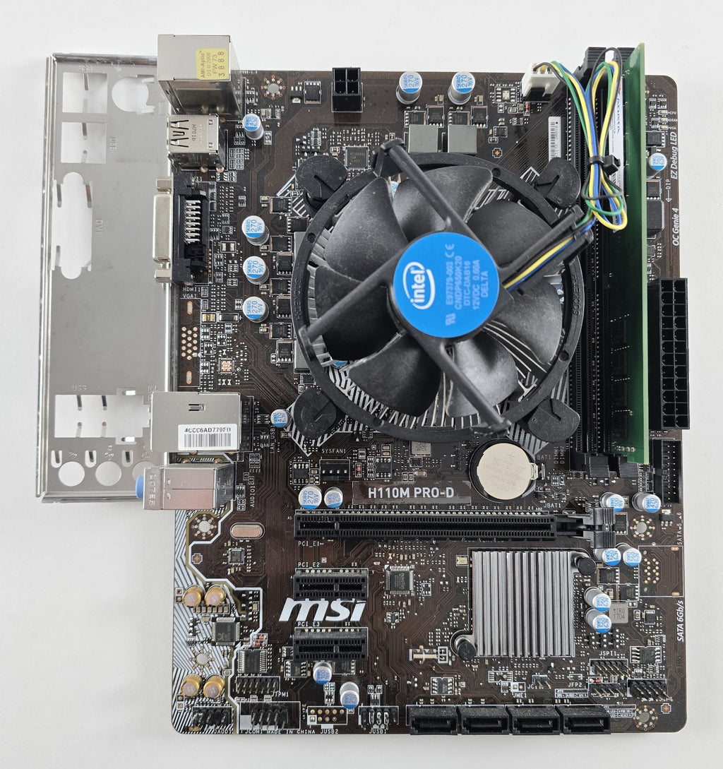 MSI H110M PRO-D + Intel Core i5-6400 + 8 GB DDR4 LGA 1151 #Z333