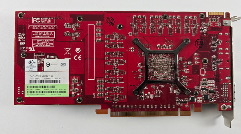 AMD FirePro V5900 2GB GDDR5 Workstation Grafikkarte DVI 2x DP #G55