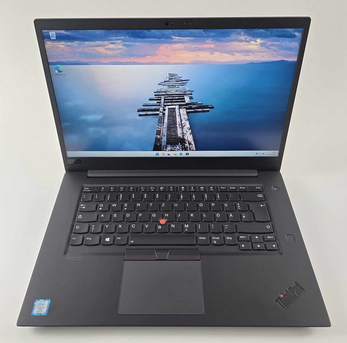 Lenovo ThinkPad P1 Gen 2 i7-9850H 32GB 512GB 15,6" FHD T2000 Win 11 Pro #L159