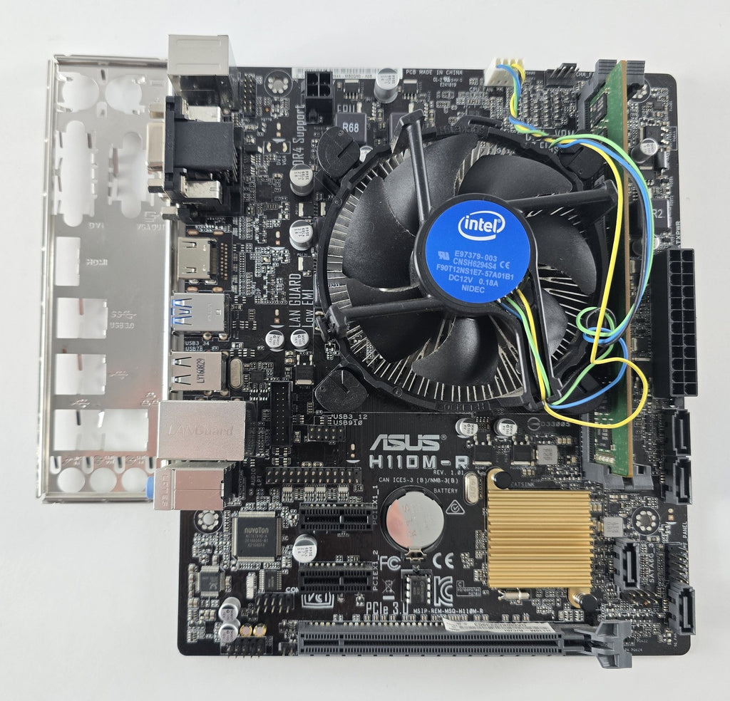 Aufrüstset Intel Core i5-6400 ASUS H110M-R 8GB DDR4 + Kühler #Z227