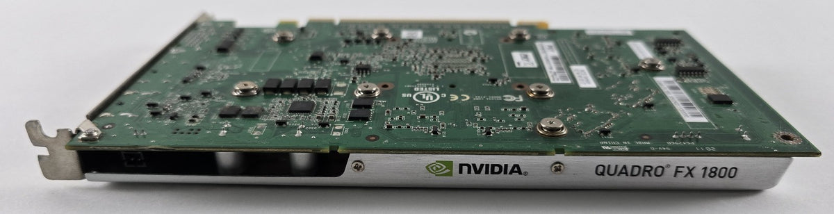 NVIDIA Quadro FX 1800 768MB GDDR3 Workstation Grafikkarte 2x DP DVI #G26