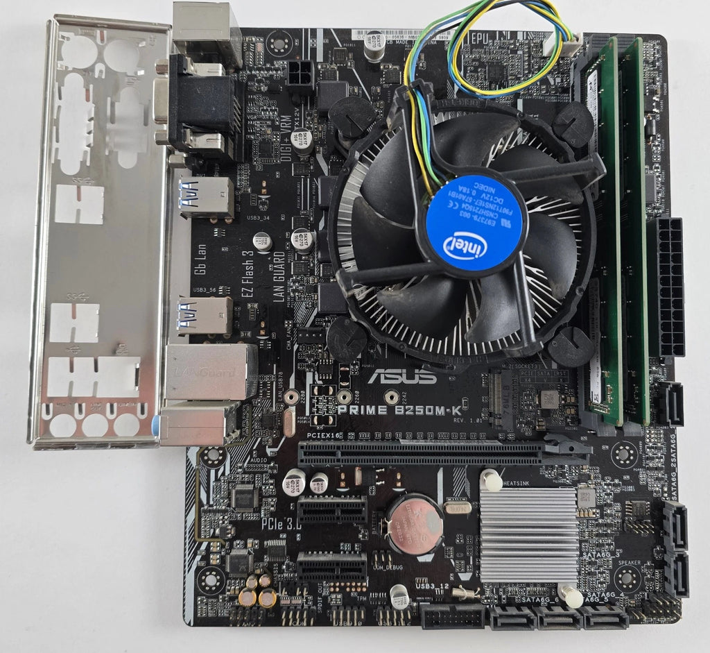 Intel Core i5 6600K + ASUS PRIME B250M-K + 16GB DDR4 #Z180