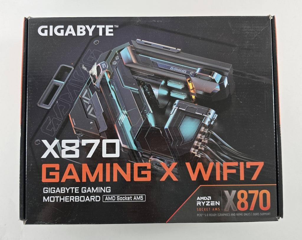 Gigabyte X870 Gaming X WIFI7 Mainboard AM5 DDR5 PCIe 5.0 WLAN OVP #B107
