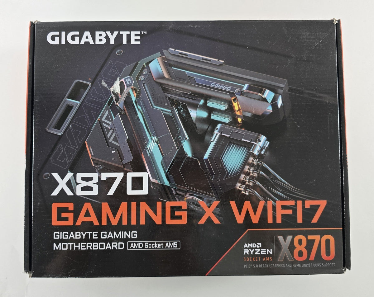 Gigabyte X870 Gaming X WIFI7 Mainboard AM5 DDR5 PCIe 5.0 WLAN OVP #B107
