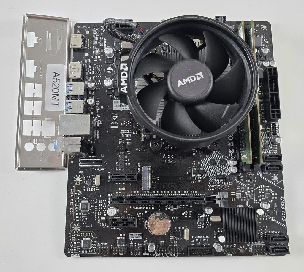 Aufrüstset Biostar A520MT + Ryzen 5 3400G + 16GB DDR4 #Z276