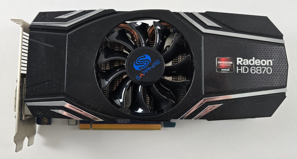 Sapphire Radeon HD 6870 1GB GDDR5 2x DVI HDMI 2x Mini-DP PCIe #G52