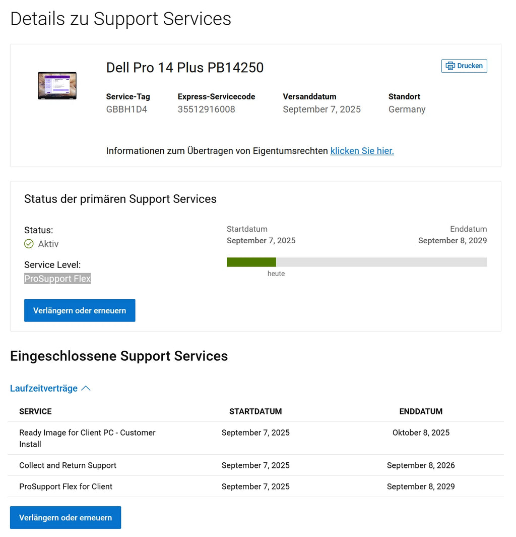 Dell Pro 14 Plus PB14250 Core Ultra 5 235U 16GB 512GB 3J. Pro Support Flex #309