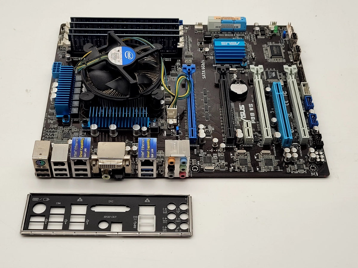 Intel Core i5 2500K + ASUS P8P67 REV 3.1 + 8GB DDR3 + CPU Kühler #Z177