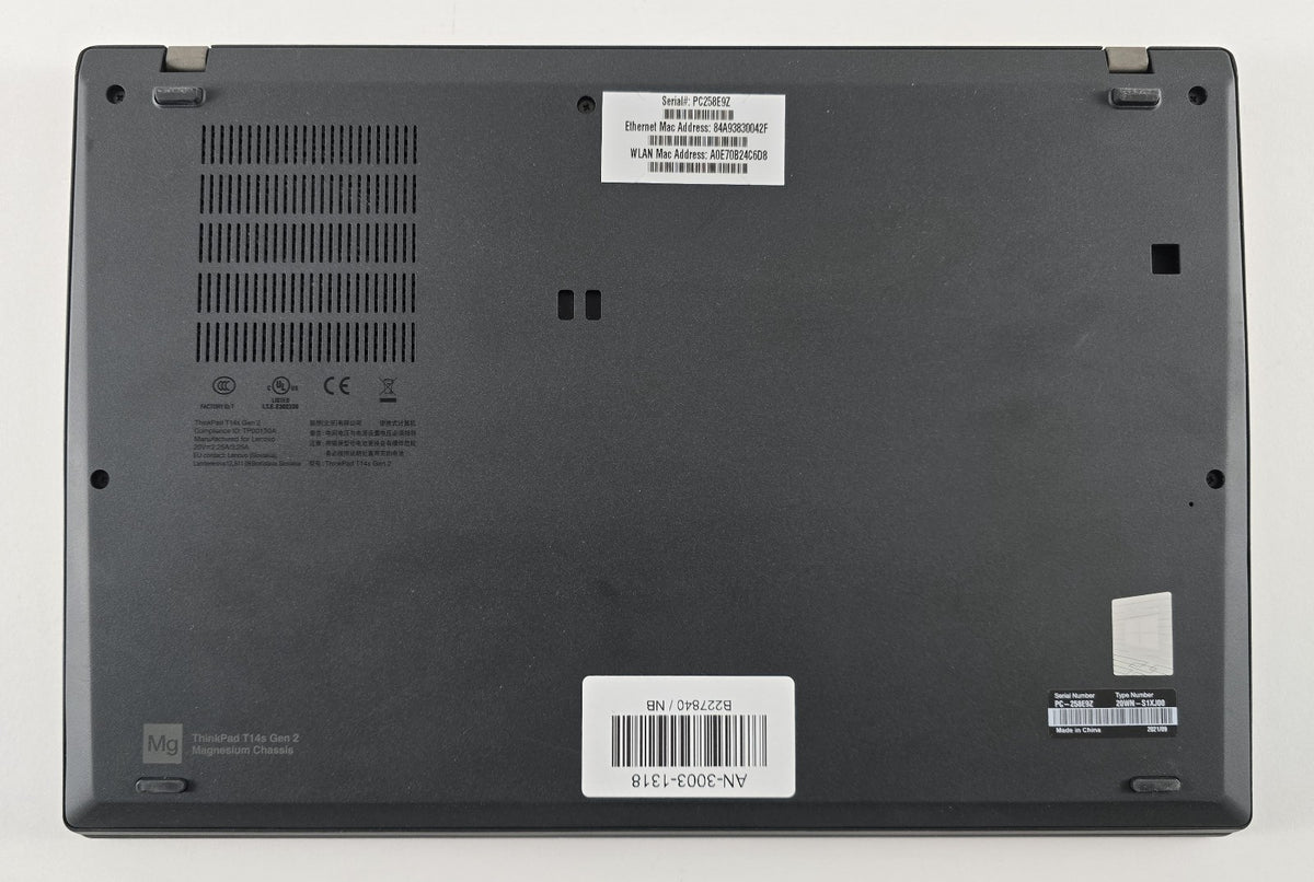 Lenovo ThinkPad T14s Gen 2 i5-1145G7 16GBDDR4 512GB 14" Win 11 Pro #L91