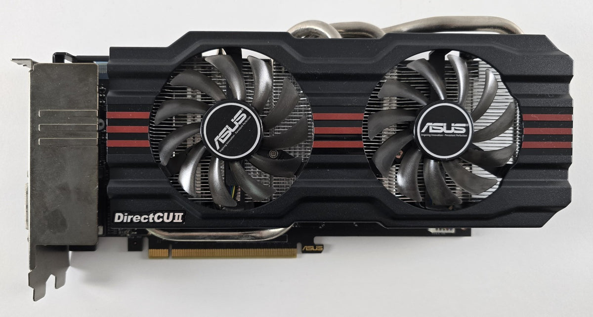 ASUS GeForce GTX 660 Ti DirectCU II OC 2GB GDDR5 Grafikkarte #G25