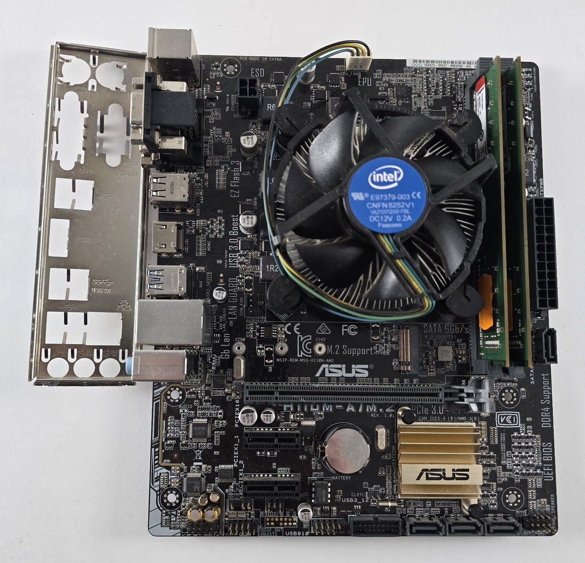 Aufrüstset Intel Core i5-7500 + ASUS H110M-A/M.2 + 8GB DDR4 #Z241