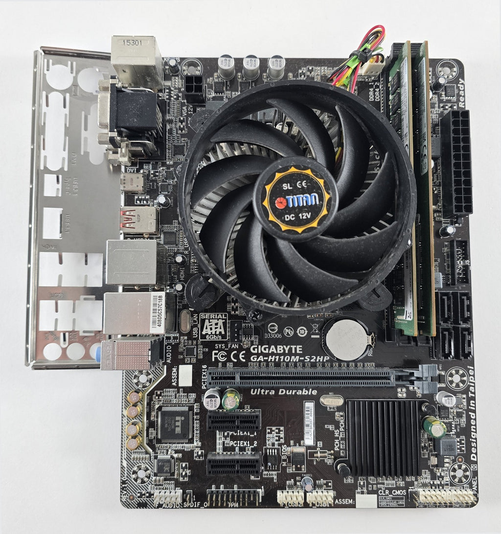 Aufrüstset Gigabyte GA-H110M-S2HP + Intel Core i7-6700 + 16GB DDR4 #Z289
