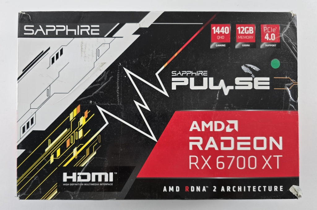 Sapphire Pulse Radeon RX 6700 XT 12GB GDDR6 192 Bit DEFEKT #N11