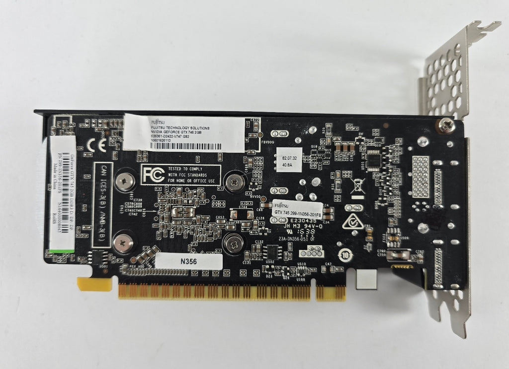NVIDIA GeForce GTX 745 2GB DDR3 OEM Grafikkarte DVI 2x DisplayPort #G61