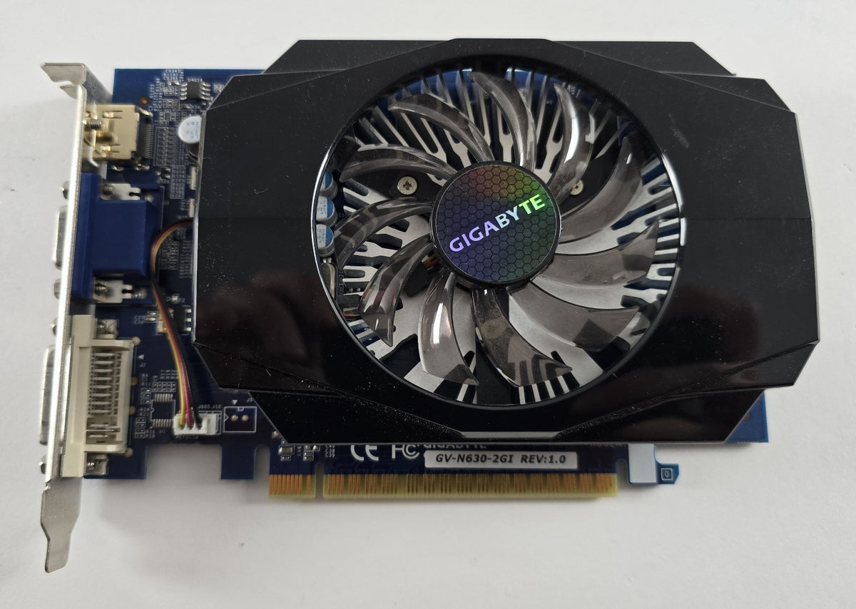 Gigabyte GeForce GT 630 2 GB DDR3 HDMI VGA DVI GV-N630-2GI #G152
