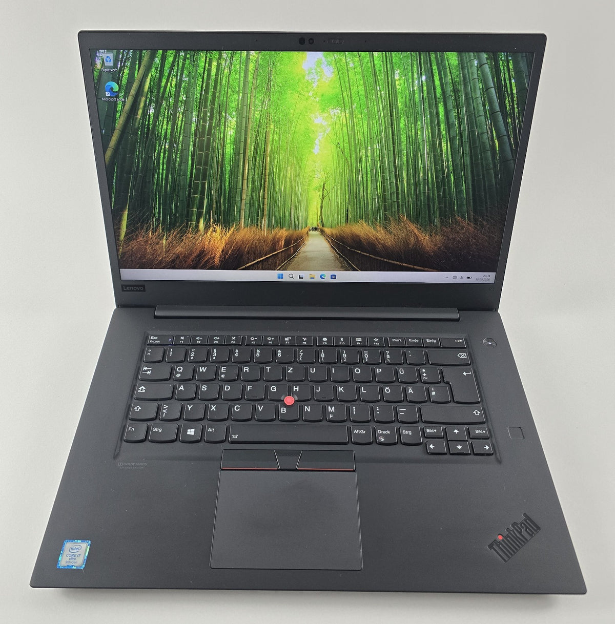 Lenovo ThinkPad P1 Gen 2 i7-9850H 32GB 512GB 15,6" FHD T2000 Win 11 Pro #L158