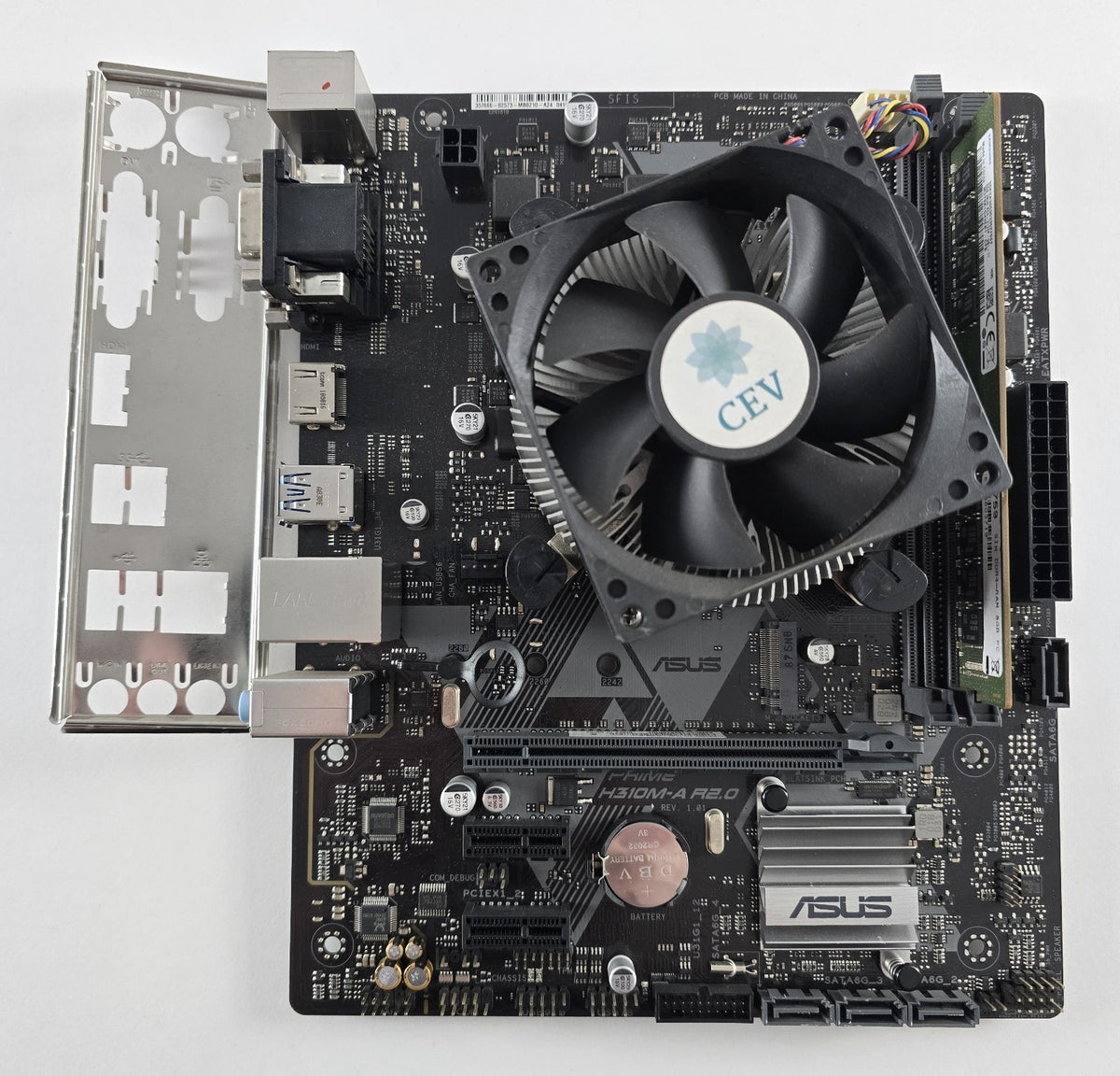 ASUS PRIME H310M-A R2.0 + Intel Core i3-8100 + 8 GB DDR4 LGA 1151 #Z330