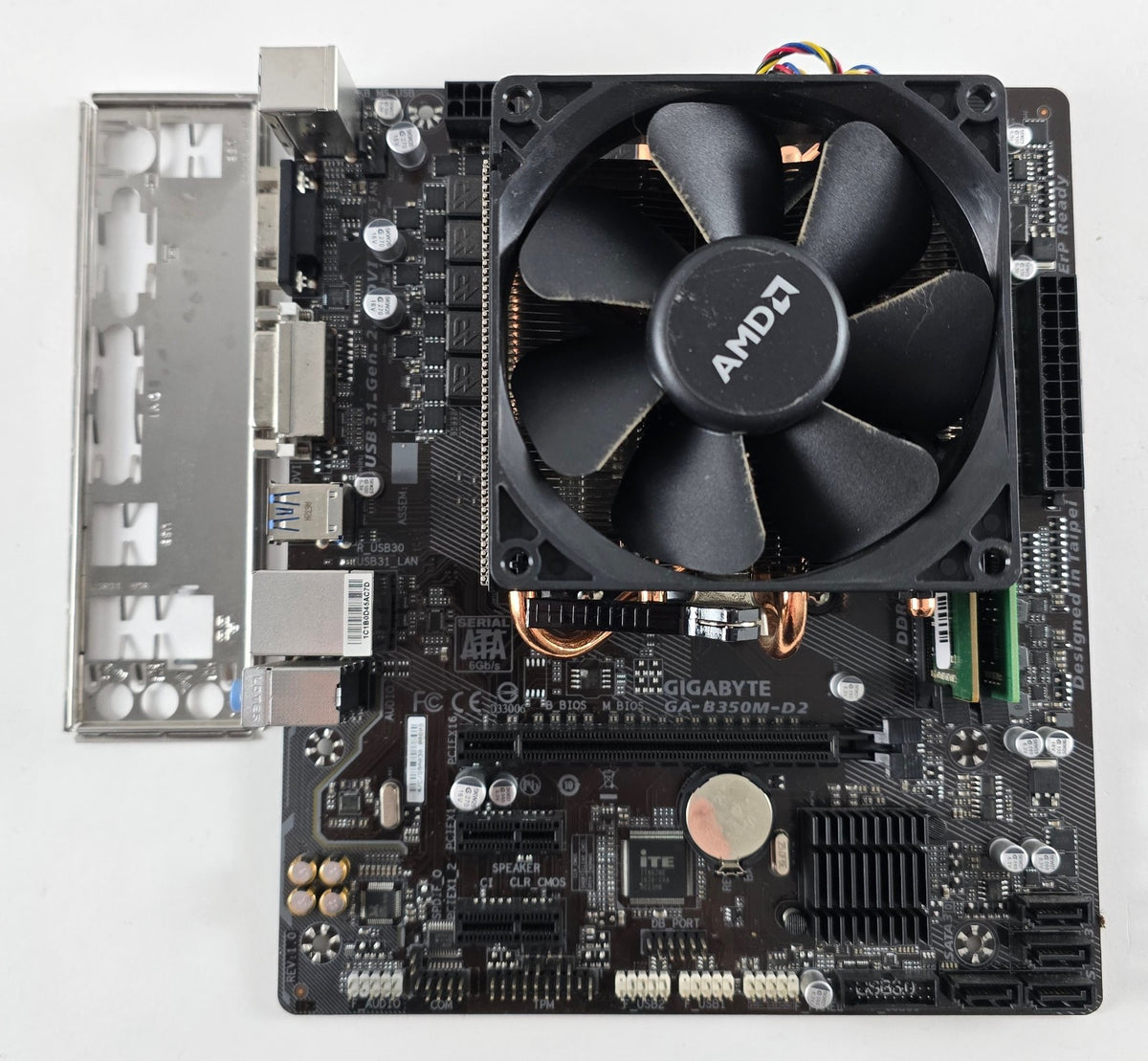 AMD A8-9500 + Gigabyte GA-B350M-D2 + 8GB DDR4 #140