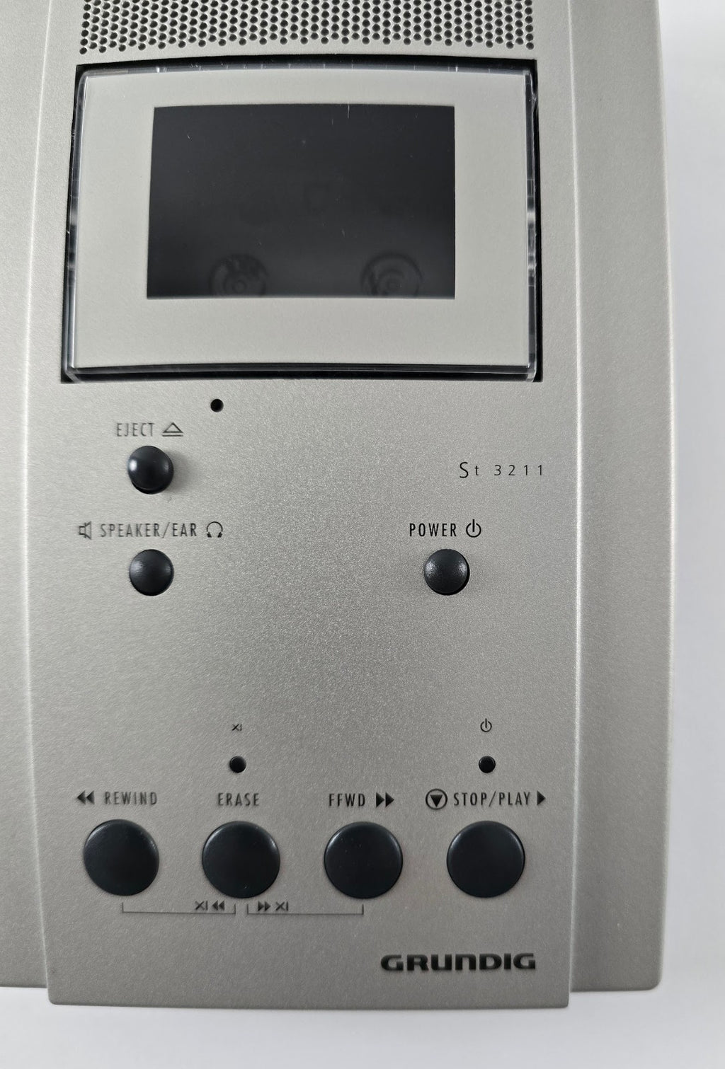 Grundig St 3211 ST3211 Diktiergerät  Wiedergabegerät Silber Vermutlich Unbenutzt