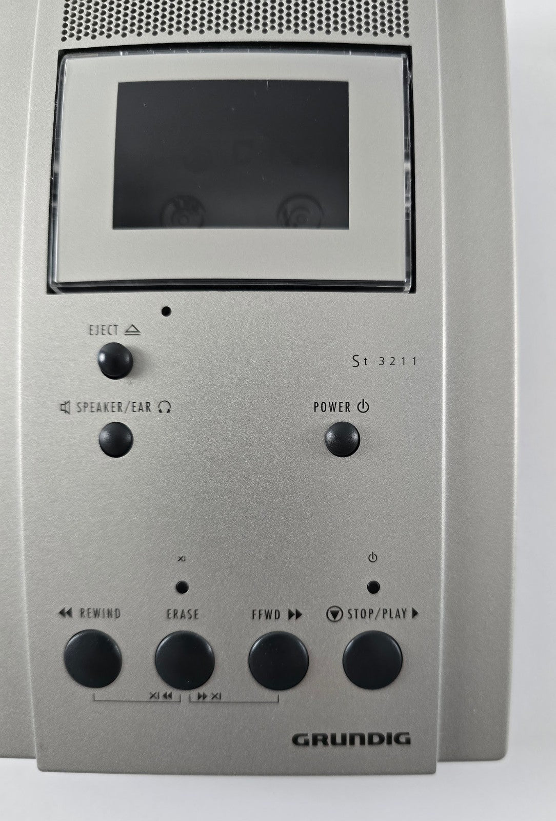 Grundig St 3211 ST3211 Diktiergerät  Wiedergabegerät Silber Vermutlich Unbenutzt