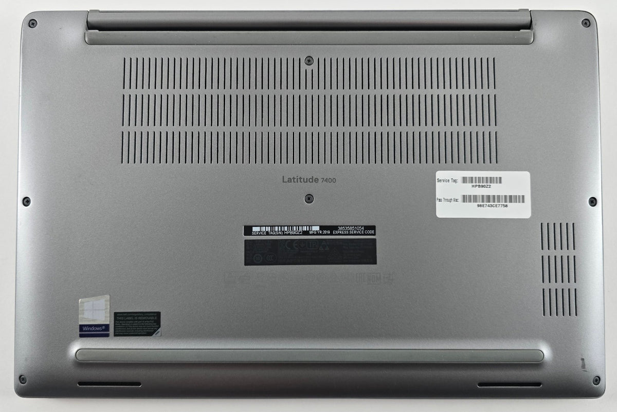Dell Latitude 7400 i7 8665U 16 GB 256GB FHD Windows 11 Pro QWERTY SWE #L39