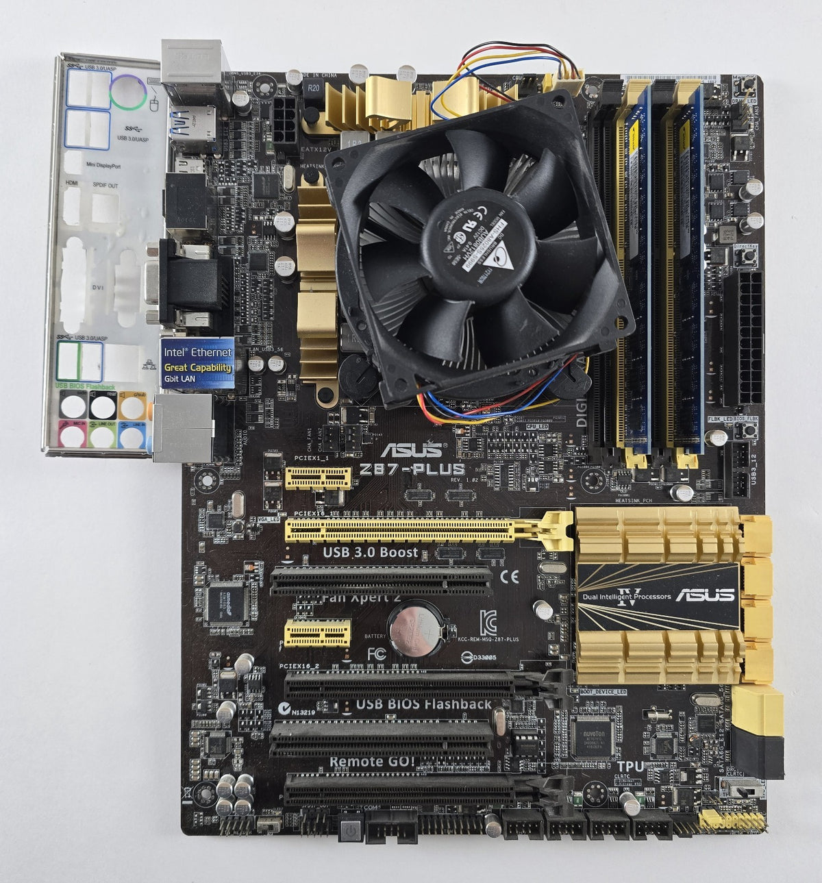 ASUS Z87-PLUS + Intel Core i5-4670K + 8 GB DDR3 LGA 1150 #Z327