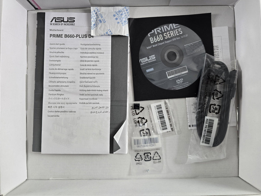 ASUS PRIME B660-PLUS D4 Mainboard LGA1700 ATX DDR4 OVP DEFEKT #B101