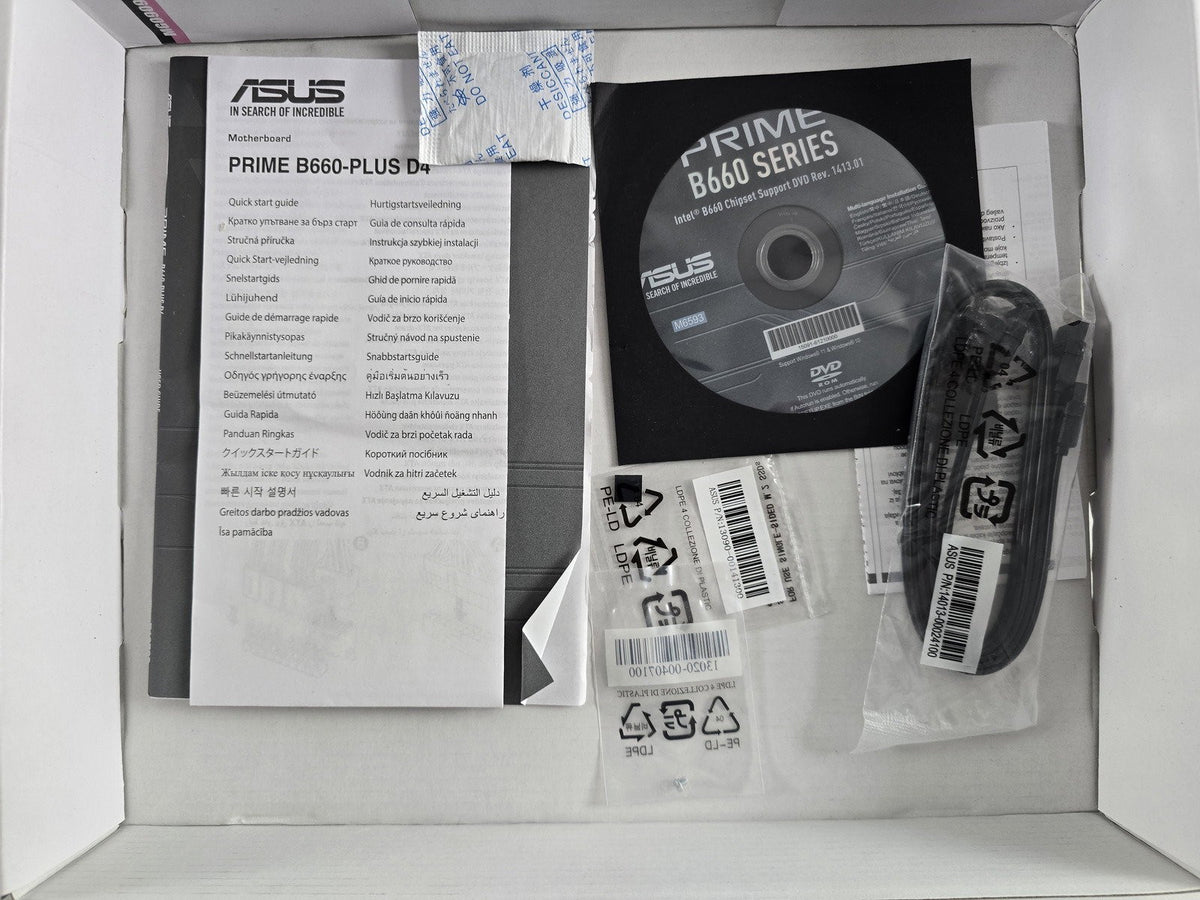 ASUS PRIME B660-PLUS D4 Mainboard LGA1700 ATX DDR4 OVP DEFEKT #B101