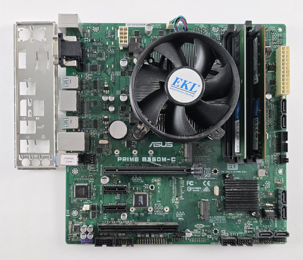 Asus Prime B360M-C + Intel Core i5-9400 + 16 GB DDR4 LGA1151 #Z317