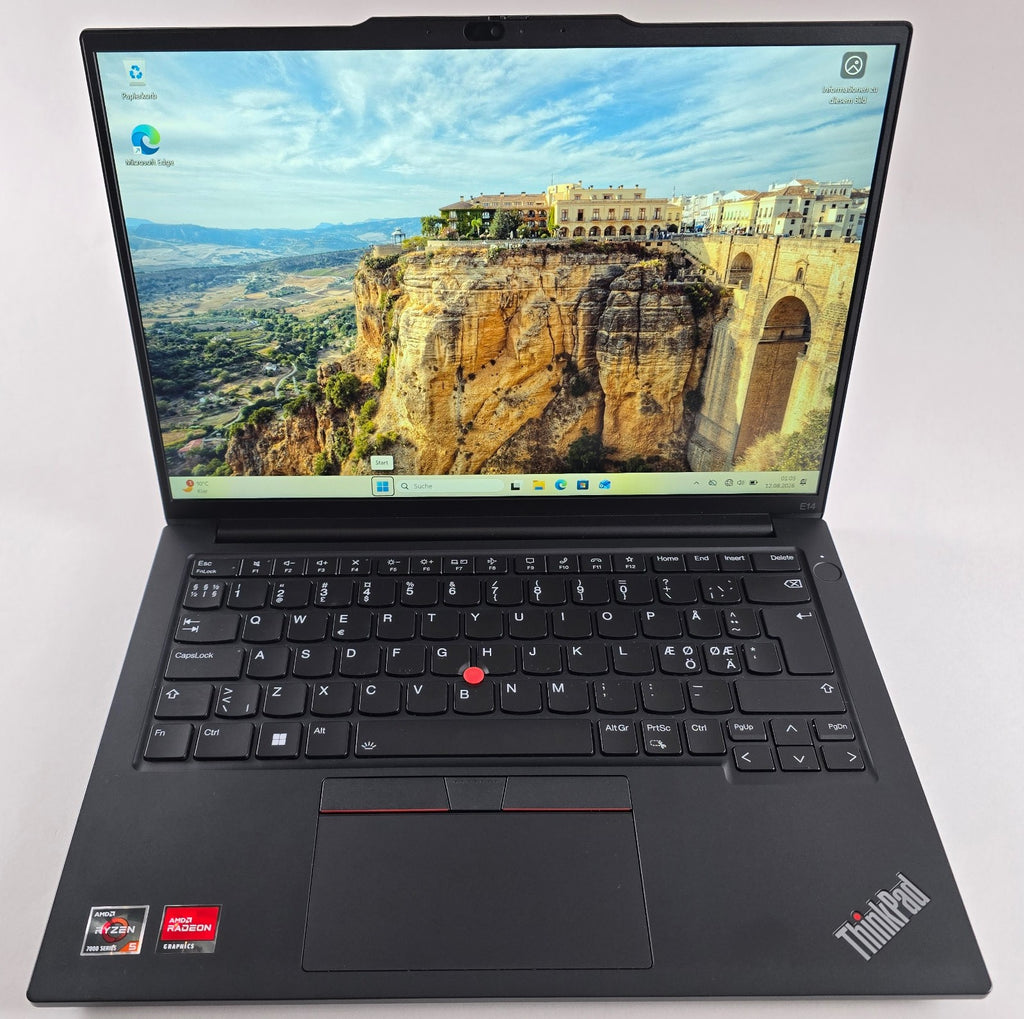 Lenovo ThinkPad E14 Gen5 AMD Ryzen 5 7430U 8GB RAM 256GB QWERTY (DK) #NB13