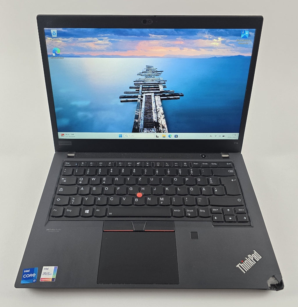 Lenovo ThinkPad T14 Gen 2 14" FHD i7-1165G7 16GB 256GB Win 11 Pro #L118