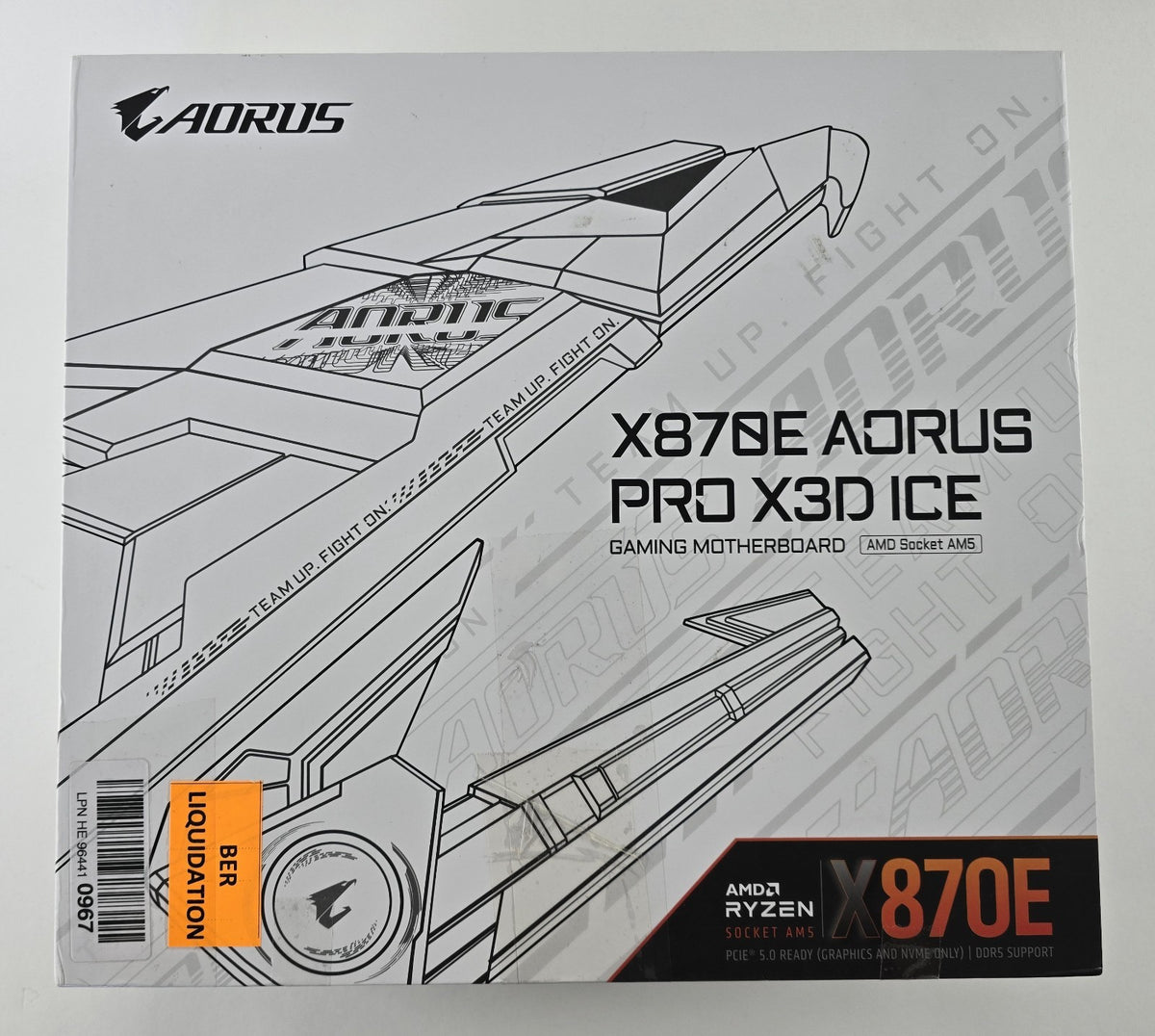 Gigabyte X870E AORUS PRO X3D ICE AM5 ATX DDR5 DEFEKT #N7