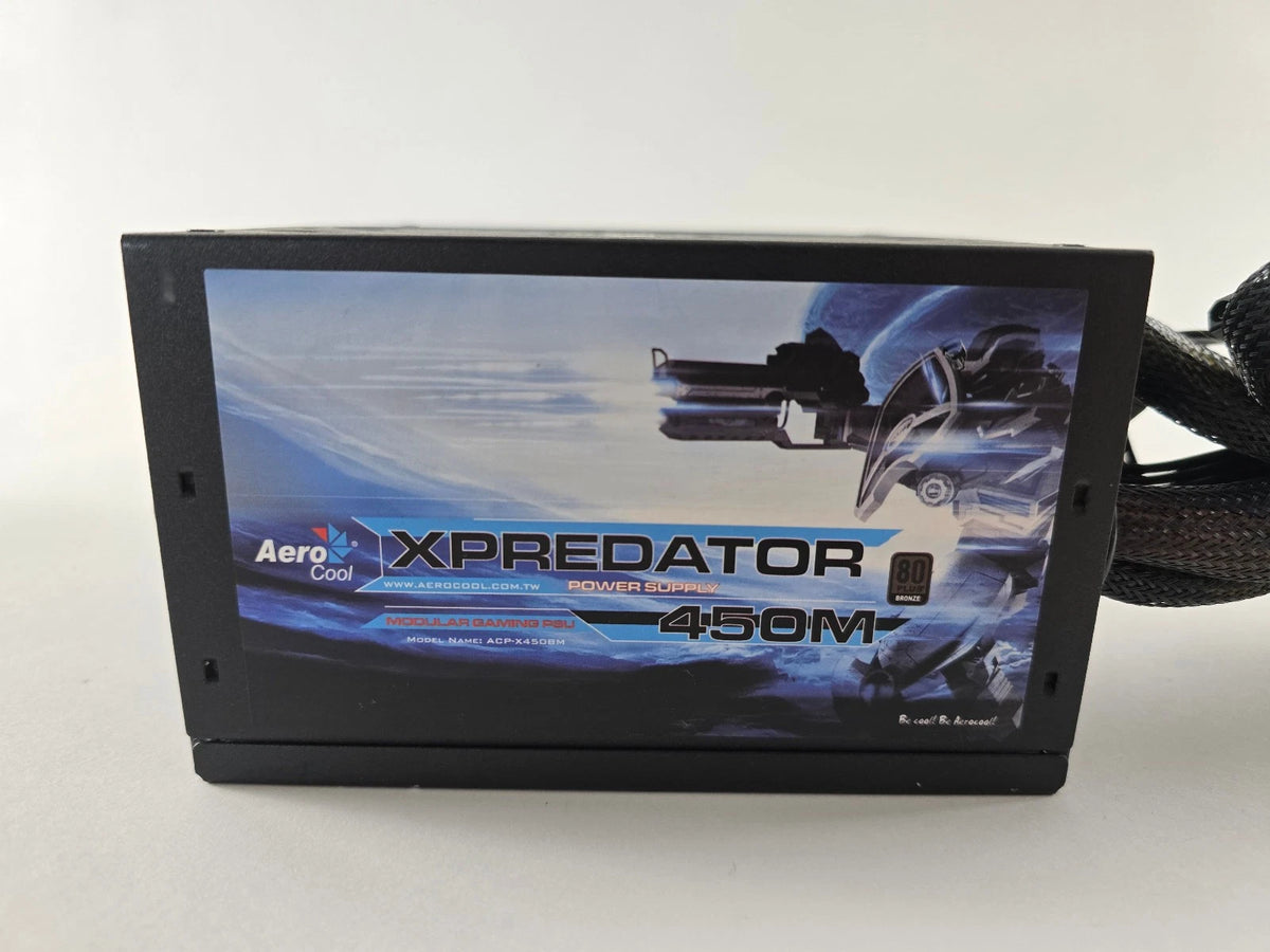 AeroCool Xpredator 450W Power Supply / Netzteil 450M - Model: ACP-X450BM