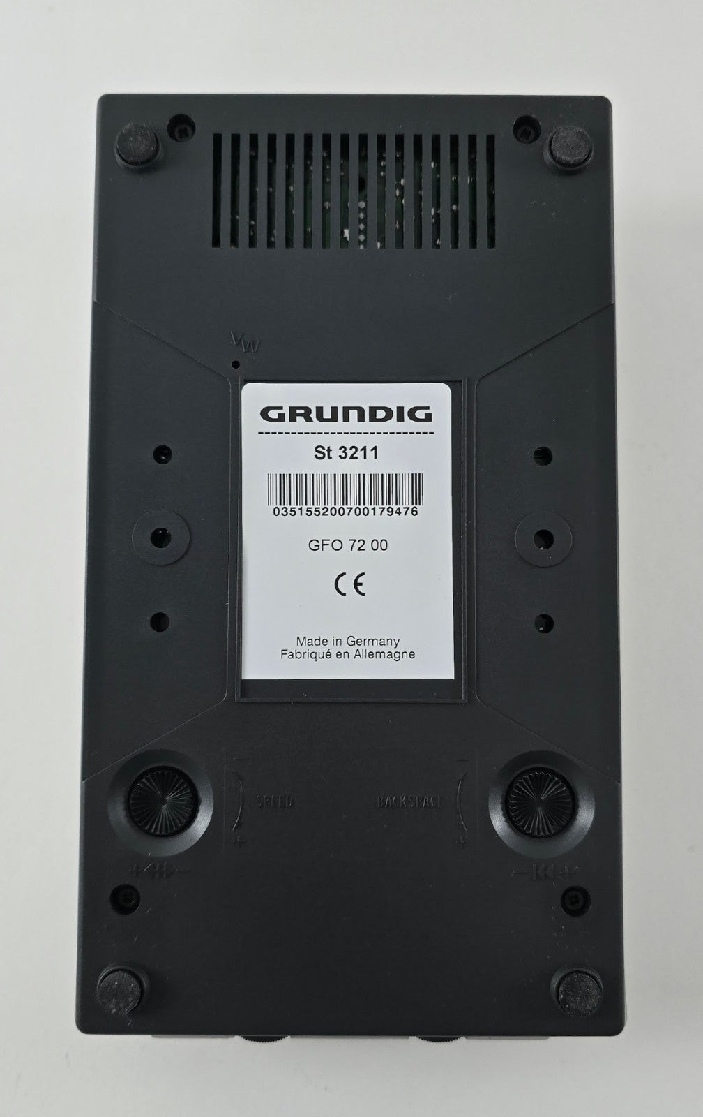 Grundig St 3211 ST3211 Diktiergerät  Wiedergabegerät Silber Vermutlich Unbenutzt