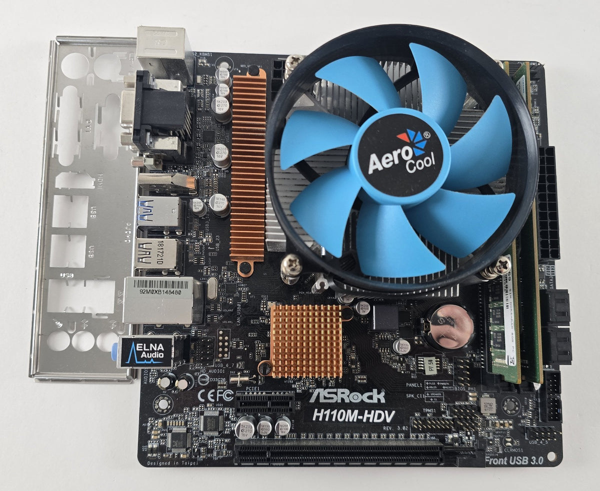 Aufrüstset ASRock H110M-HDV + Intel i7-7700 + 16GB DDR4 #Z260