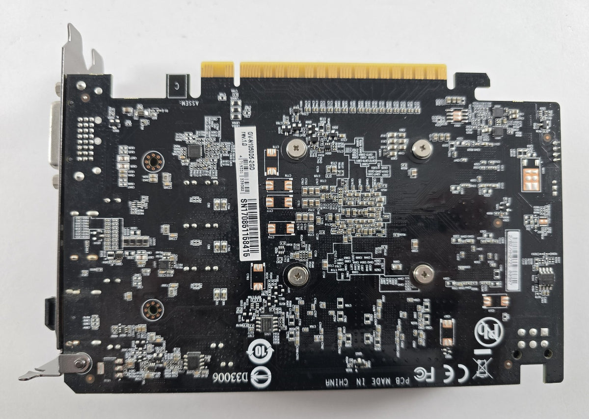 Gigabyte GeForce GTX 1050 2 GB GDDR5 GV-N1050D5-2GD #G153