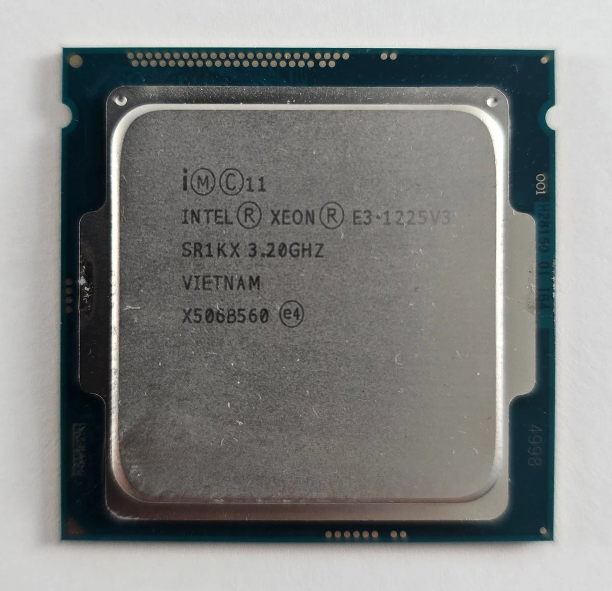 Intel Xeon E3-1225 v3 (4x 3.20GHz) SR14U SR1KX CPU Sockel 1150 + Kühler