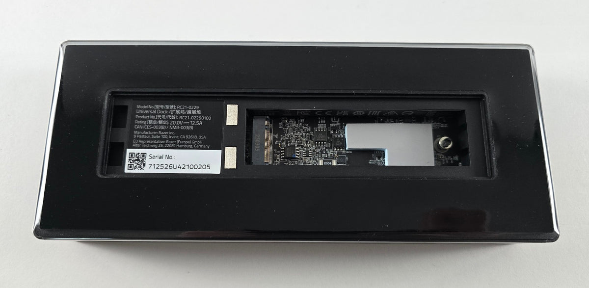 Razer Thunderbolt 5 Dock Chroma - Dockingstation, Schwarz #E3