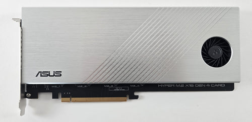 ASUS Hyper M.2 x16 Gen 4 Card PCIe Adapter 4x M.2 #N15